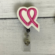 Load image into Gallery viewer, Badge reel, Nurse Badge Reel, Breakaway Lanyard, Badge Reel, Breast Cancer Awareness