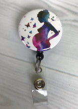 Load image into Gallery viewer, Baby Badge Reel ~ Cute Badge Reel ~ Doula ~ Anatomical ~ Delivery ~ Midwife ~ OBGYN ~ Nurse Badge Reel ~ ID Holder