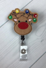 Load image into Gallery viewer, Alligator Clip ~ Holiday Badge Reel ~ Fun Badge Reel ~ Christmas Badge Reel ~ Nurse Badge Reel ~ Retractable Badge Reel ~ Seasonal