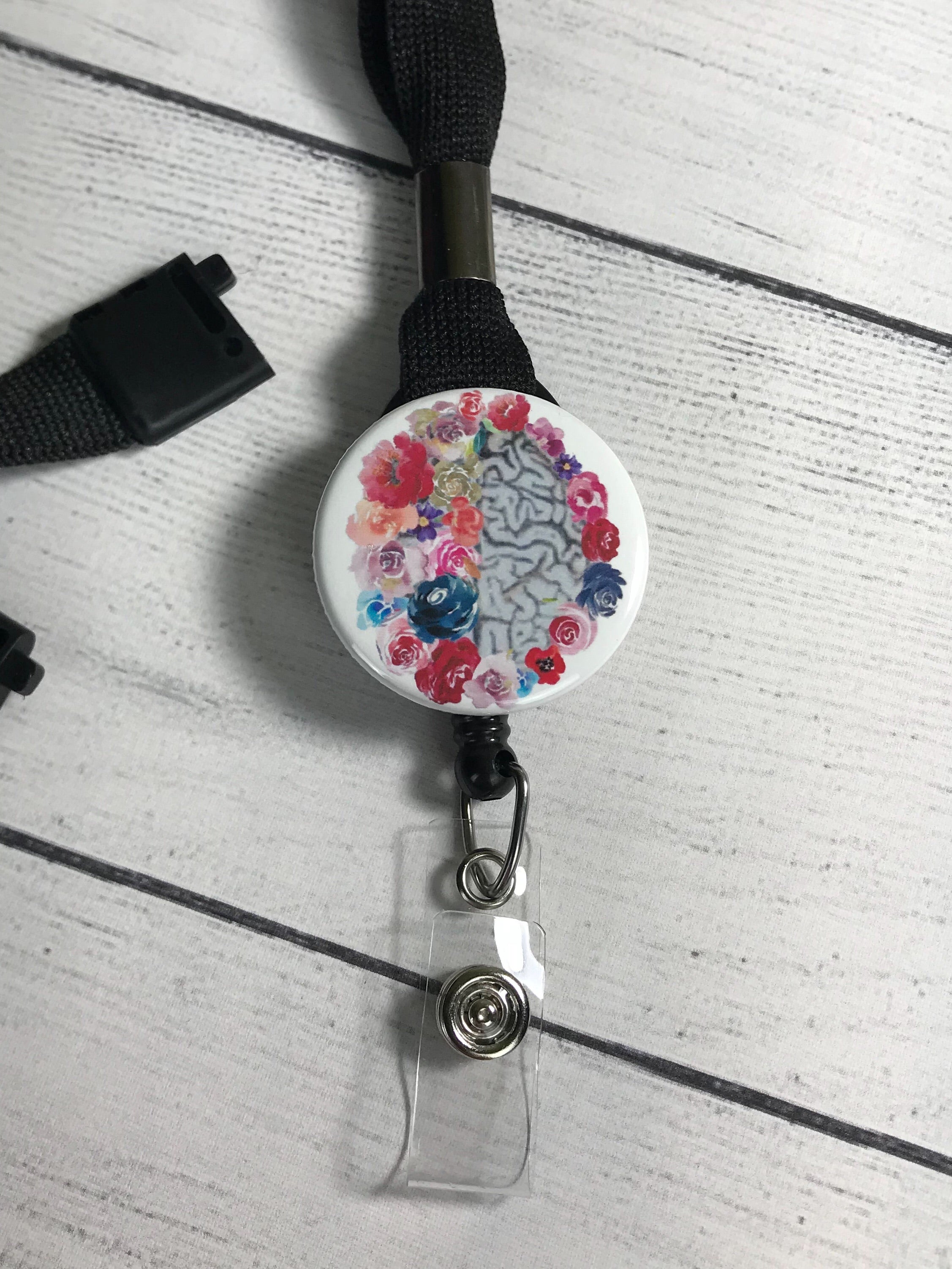  Badge Reel, Breakaway Lanyard, Badge Id Holder, Cute