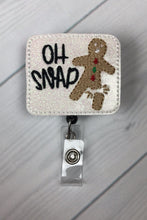 Load image into Gallery viewer, Alligator Clip ~ Holiday Badge Reel ~ Fun Badge Reel ~ Christmas Badge Reel ~ Nurse Badge Reel ~ Retractable Badge Reel ~ Seasonal