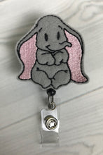 Load image into Gallery viewer, Elephant Badge Reel ~ Cute Badge Reel ~ Nurse Badge Reel ~ Retractable Badge Reel