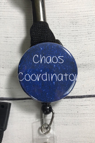 Chaos Coordinator ~ Nurse Badge Reel ~ Cute Badge Reel ~ Chaos Badge Reel ~ Funny Badge Reel ~ id holder