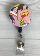 Load image into Gallery viewer, Baby Badge Reel ~ Cute Badge Reel ~ Doula ~ Hero Badge Reel ~ Labor and Delivery ~ OBGYN ~ Nurse Badge Reel