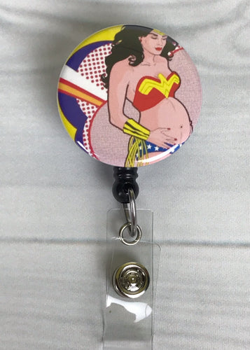 Wonder Woman Nurse Retractable Badge Reel, Nurse Badge Reel, Handmade Badge  Reel, Resin Bade Reel 