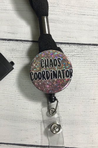 Chaos Coordinator ~ Nurse Badge Reel ~ Cute Badge Reel ~ Chaos Badge Reel ~ Funny Badge Reel ~ Summer