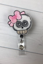 Load image into Gallery viewer, Halloween Badge Reel ~ Nurse Badge Reel ~ ID Holder ~ Cute Badge Reel ~ Seasonal ~ Badge Holder