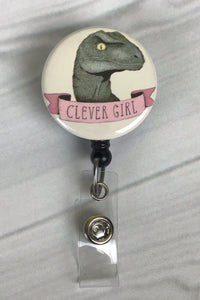 Mylar Button Badge Reel – Tagged Jurassic park– My4BadgeBuilders