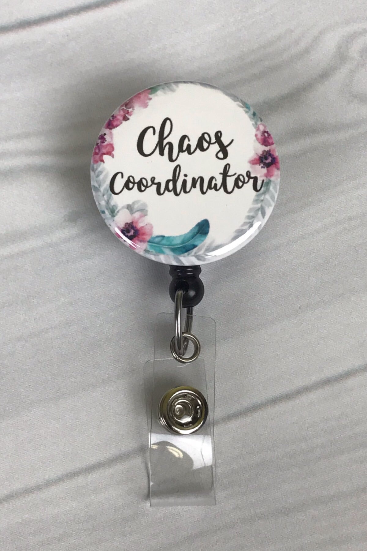 Chaos Coordinator ~ Nurse Badge Reel ~ Cute Badge Reel ~ Chaos Badge R –  My4BadgeBuilders