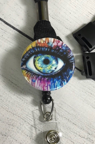Mylar Button Badge Reel – Tagged ophthalmologist– My4BadgeBuilders