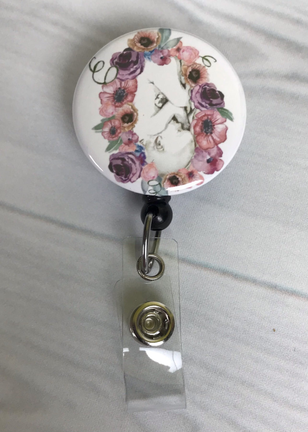 Baby Badge Reel, nurse badge reel, cute badge reel, baby, newborn, labor and delivery, anatomical