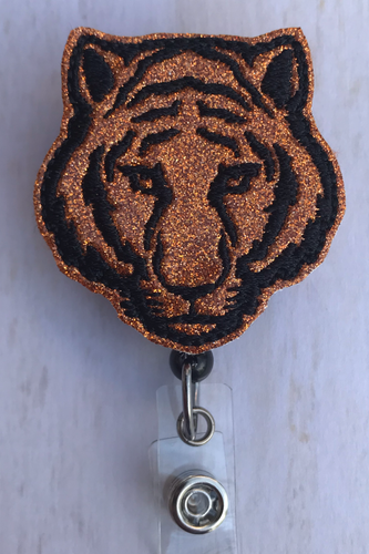  Elephant Butt Badge Reel, Retractable Animal ID holder