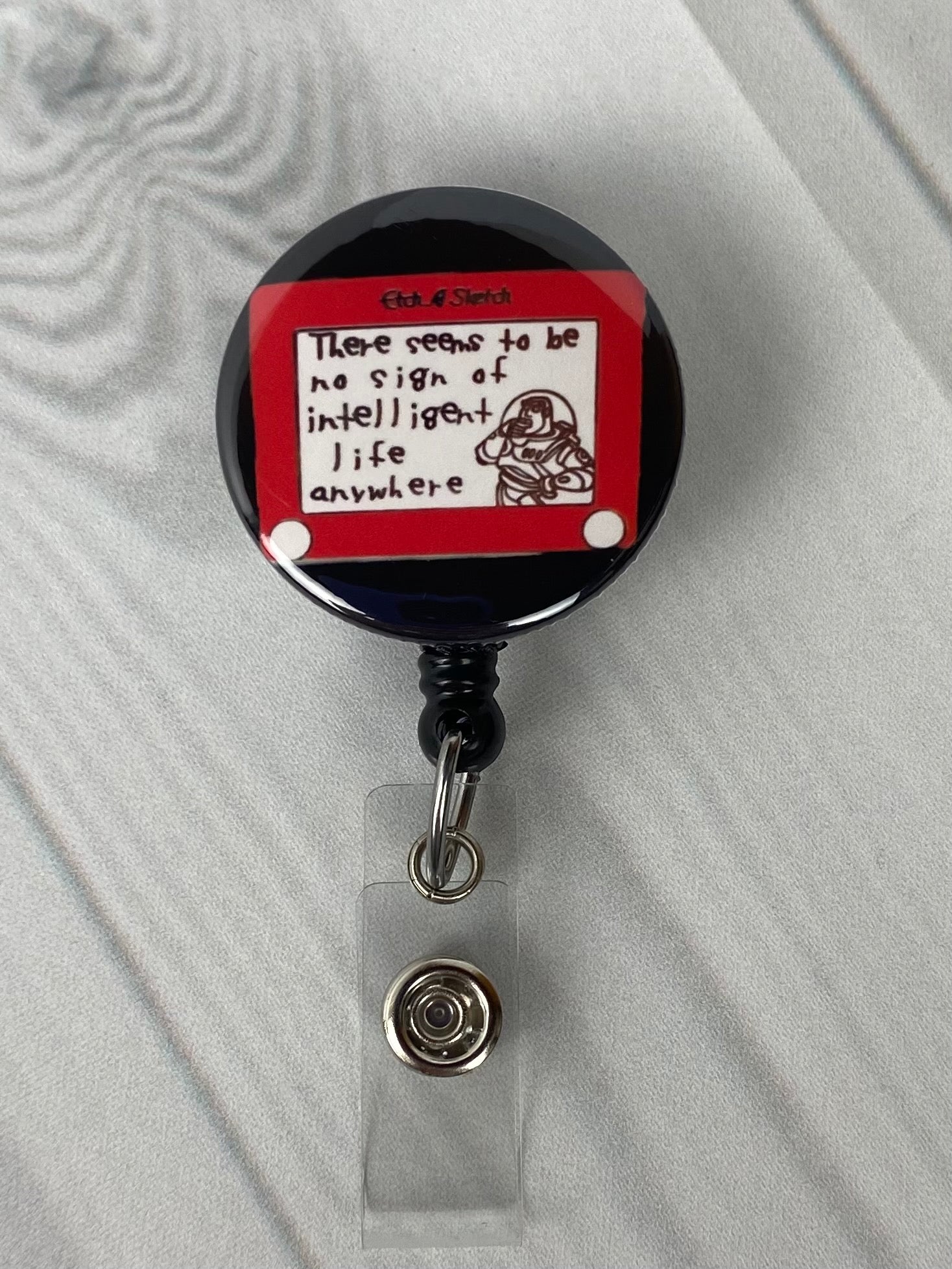 Heres whats on my badge reels for those who were curious ✂️ 🖊️ #ba, badge  reels