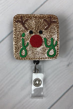 Load image into Gallery viewer, Alligator Clip ~ Holiday Badge Reel ~ Fun Badge Reel ~ Christmas Badge Reel ~ Nurse Badge Reel ~ Retractable Badge Reel ~ Seasonal