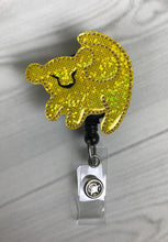 Load image into Gallery viewer, Badge Reel ~ Cute Badge Reel ~ Nurse Badge Reel ~ Retractable Badge Reel ~ Lion