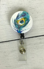 Load image into Gallery viewer, Nurse Badge Reel, Badge Reel, Breakaway Lanyard, ID holder, Teacher Lanyard, Retractable Badge Reel