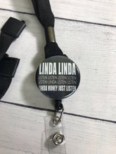 Load image into Gallery viewer, Funny Badge Reel, Cute Badge Reel, Retractable Badge Reel, Nurse Badge Reel, Teacher Lanyard, Badge Reel