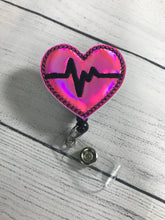 Load image into Gallery viewer, Nurse Badge Reel, Badge Reel, Breakaway Lanyard, ID holder, Teacher Lanyard, Retractable Badge Reel, Cute Badge Reel