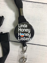 Load image into Gallery viewer, Funny Badge Reel, Cute Badge Reel, Retractable Badge Reel, Nurse Badge Reel, Teacher Lanyard, Badge Reel