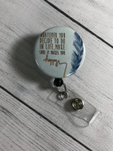 Load image into Gallery viewer, Nurse Badge Reel, Badge Reel, Breakaway Lanyard, ID holder, Teacher Lanyard, Retractable Badge Reel, Cute Badge Reel