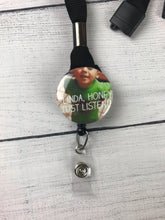 Load image into Gallery viewer, Funny Badge Reel, Cute Badge Reel, Retractable Badge Reel, Nurse Badge Reel, Teacher Lanyard, Badge Reel