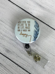 Nurse Badge Reel, Badge Reel, Breakaway Lanyard, ID holder, Teacher Lanyard, Retractable Badge Reel, Cute Badge Reel