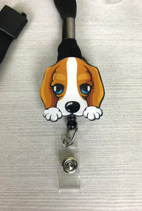 Retractable Badge reel, Nurse Badge Reel, Breakaway Lanyard, Badge Reel, Teacher Lanyard, ID badge, ID holder, Free Shipping