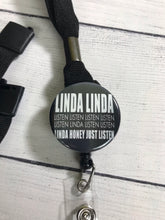 Load image into Gallery viewer, Funny Badge Reel, Cute Badge Reel, Retractable Badge Reel, Nurse Badge Reel, Teacher Lanyard, Badge Reel