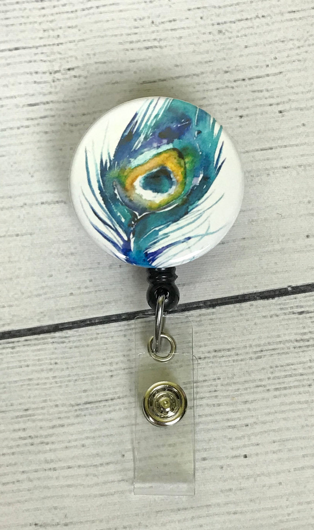 Nurse Badge Reel, Badge Reel, Breakaway Lanyard, ID holder, Teacher Lanyard, Retractable Badge Reel